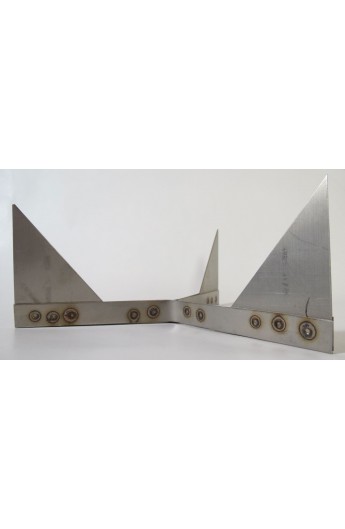 Support de cuisson, acier inoxydable Ø 178 X 57 mm - ( Paquet de 1 ) Ref: 64-L