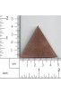 Triangle 49 X 44 mm - ( Paquet de 5 ) Cuivre Ref: 600