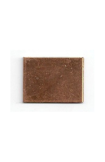 Rectangle 19 X 25 mm - ( Paquet de 10 ) Cuivre Ref: 100