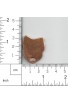 Masque, Jean qui pleure 27 X 32 mm - ( Paquet de 5 ) Cuivre Ref: 769