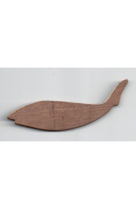 Poisson, baleine 81 X 30 mm - ( Paquet de 5 ) Cuivre Ref: 844
