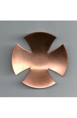 Croix bombé 76 mm - ( Paquet de 1 ) Cuivre Ref: 903