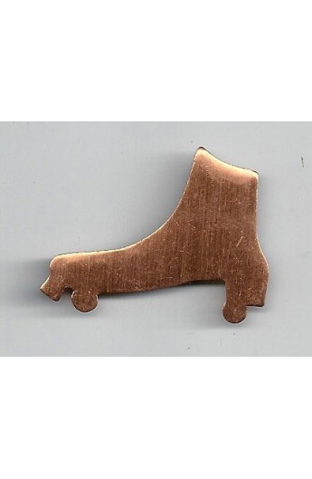 Patin à roulettes 41 X 32 mm - ( Paquet de 10 ) Cuivre Ref: 953