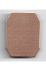 Octagon 1 X 1 5/16 inch - ( Pack of 10 ) Copper Ref: 1039