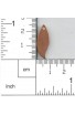 Pendant, lear 3/8 X 1 inch - ( Pack of 10 ) Copper Ref: 1064