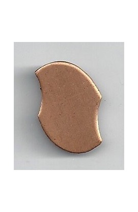 Ovale 20 X 23 mm - ( Paquet de 10 ) Cuivre Ref: 1096