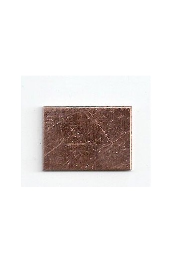 Rectangle 16 X 22 mm - ( Paquet de 10 ) Cuivre Ref: 1208